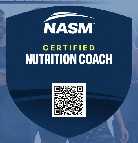 NASM Certified Nutrition Coach badge
